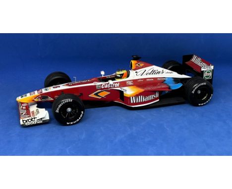 R Schumacher 1999 Williams F1 Supertec FW21 Minichamps model car. 1:18scale. In original box. UNSIGNED. Good condition. All a