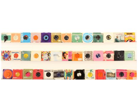 Mixed 7" Pop Singles 1960's and 1970's. Includes artists: Sandy Shaw, Mungo Jerry and Donovan. Overall condition: Very Good.