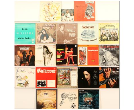 A collection of 1960's/70's Rock/Pop LPs to include artists; Renaissance, Laura Nylo, The Watersons, as well as others; all c