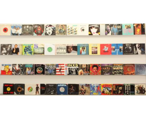 A collection of 1980's Rock & Pop 7" Singles to include artists; Queen, WHAM!, Julian Cope, Soft Cell, Tracy Chapman, Hazell 