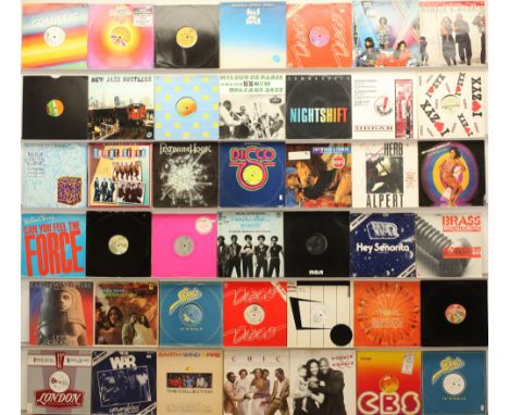 A collection of R&amp;B, Funk and Soul LPs and 12" Singles to include artists; Chic, Earth Wind &amp; Fire, Skipworth &amp; T