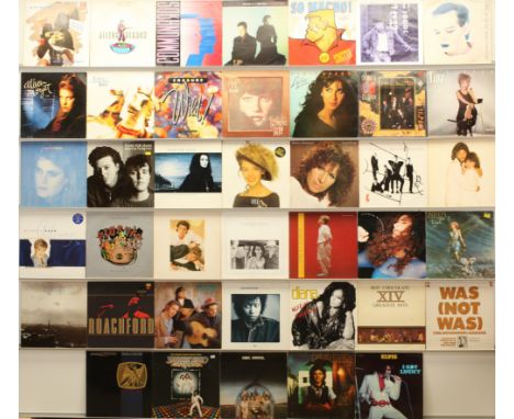 A collection of Pop LPs, 12" &amp; 7" to include artists; Gary Numan, Erasure, Aztec Camera, Duran Duran, WHAM!, Paul young, 