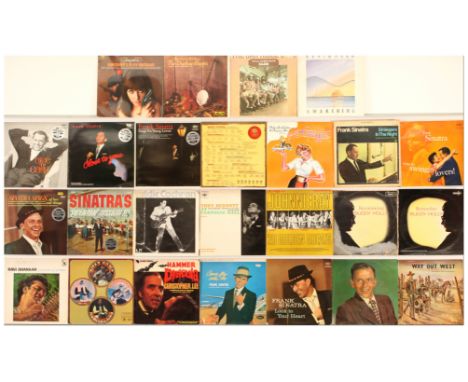 Popular 1950's Artists LPs - Sinatra, Buddy Holly, Eddie Cochran. Also includes Tony Bennett, Johnnie Ray, OST to American Gr