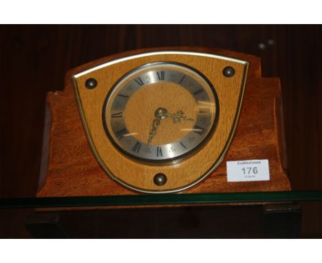 A RETRO STYLE MANTEL CLOCK