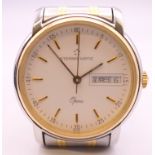 An Eterna-Matic gold plated stainless steel Opera automatic bracelet watch, ref 2401.
