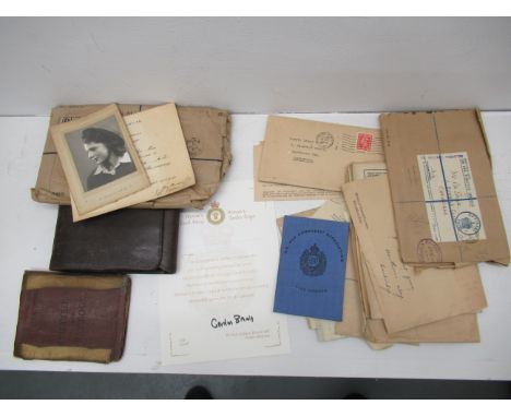 Assorted Regimental badges, Army Service books, Insignia etc 