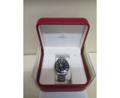An Omega Seamaster Planet Ocean Chronometer - 43MM CASE - 81725321, serial 29005091, box and full set of papers, dated 10/01/