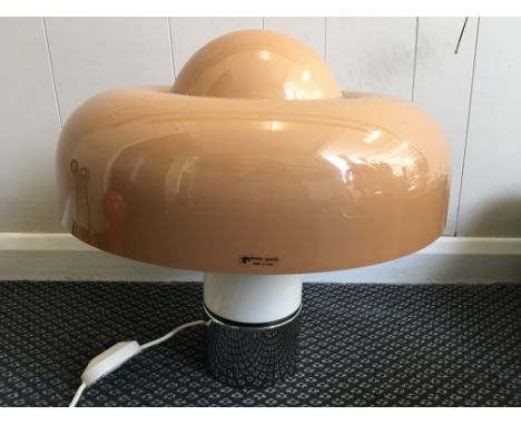Harvey Guzzini Brumbry table lamp with mushroom shade. MPORTANT: Online viewing and bidding only. No in person collections, a