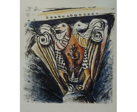 'Eternal Preening', 20th century limited edition colour lithograph no.4/12 after Rosalind Stoddart signed, titled and numbere