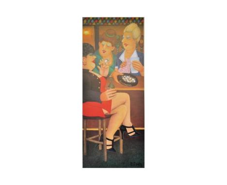 Beryl Cook ( British 20th Century ) - Alexander Gallery Publications Ltd - A good limited edition signed print entitled ' The