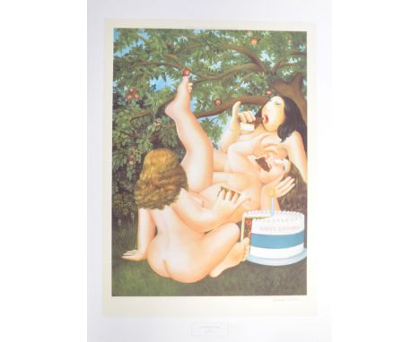 Beryl Cook ( British 20th Century ) - Alexander Gallery Publications Ltd - A good limited edition signed print entitled ' The