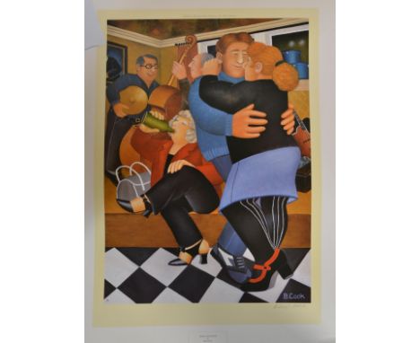 Beryl Cook ( British 20th Century ) - Alexander Gallery Publications Ltd - A good limited edition signed print entitled ' Sha