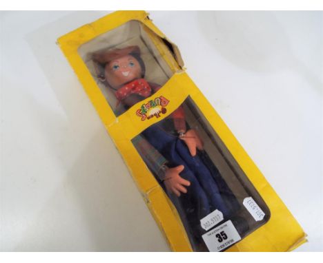 Pelham Puppets - a Pelham puppet SS14 Cowboy in original box - This lot MUST be paid for and collected, or delivery arranged,