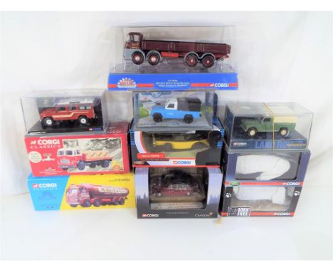 Corgi - Ten diecast model motor vehicles by Corgi to include TY06801, VA09701, # 24201, # 25001, CC07705, # 01806 and similar