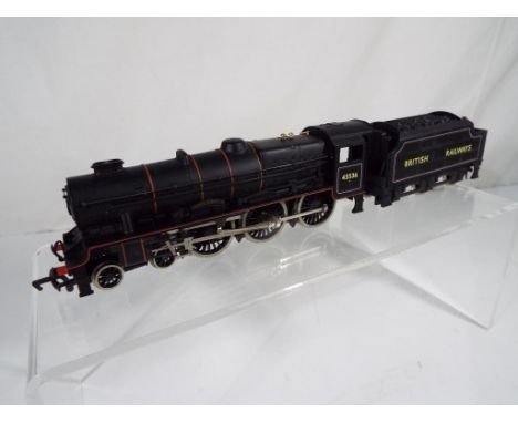 Model Railways - a mainline OO scale 45536 British Railways Private W Woods VC locomotive and tender. Estimate £35 - £45  - T