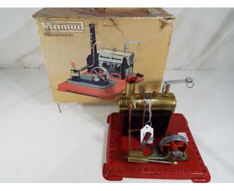 Mamod - a Mamod Steam Engine SP4 by Malins Engineering Ltd, boxed. Estimate £40 - £50  - This lot MUST be paid for and collec