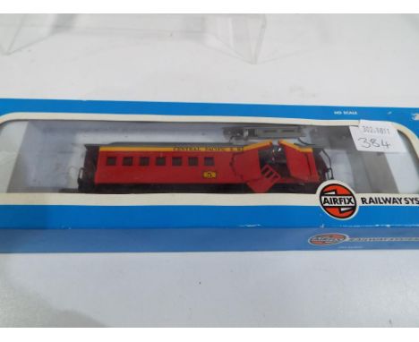 Model Railways - an Airfix Railway System HO scale Wild Adventure Exploding Car 54051 - 5, boxed. Estimate £15 - £20  - This 