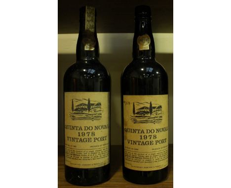 Two bottles of 1978 Quinta do Noval vintage port. (2)