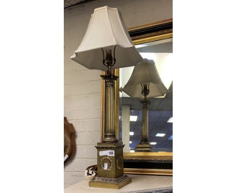 CORINTHIAN COLUMN TABLE LAMP 70 CMS (H)