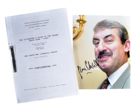 Estate Of John Challis - The Hitchhiker's Guide To The Galaxy Radio Show Live! - Challis' personally used script from the 201