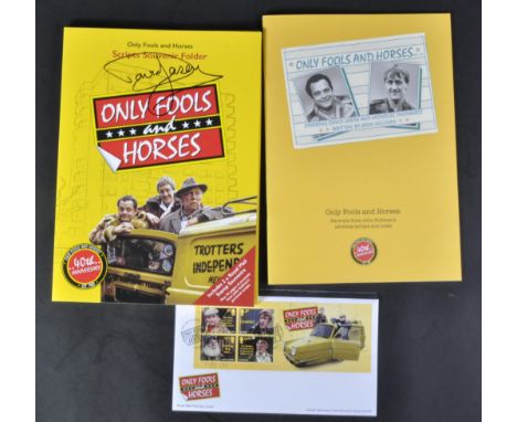 Only Fools &amp; Horses - Royal Mail - an official Royal Mail issued 40th Anniversary ' Scripts Souvenir Folder ', featuring 