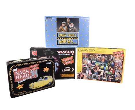 Only Fools &amp; Horses - a collection of x4 assorted board games / games, to include; vintage 1990 Paul Lamond Games board g