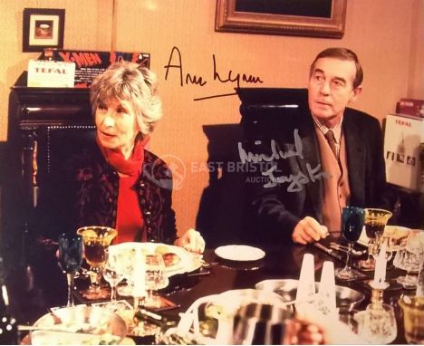 Only Fools &amp; Horses - Time On Our Hands (1996 'final' episode) - Michael Jayston &amp; Ann Lynn - dual autographed 8x10" 