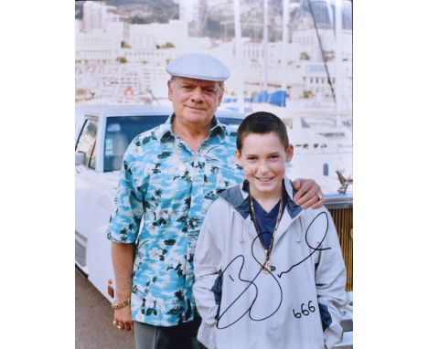 Only Fools &amp; Horses - Ben Smith (Damien) - autographed 8x10" colour photograph from the 2001 Christmas Special 'If They C