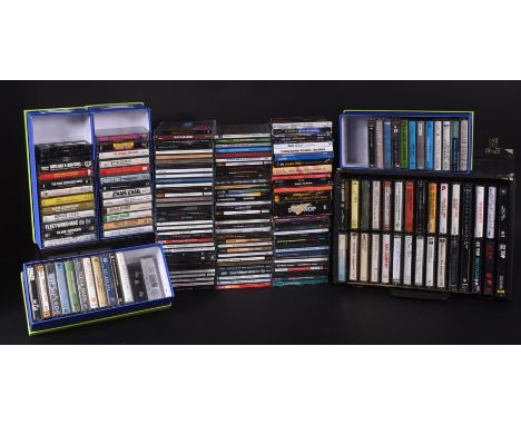 Estate Of John Challis - Items from his music collection - A large collection of assorted music CDs and vintage cassette tape