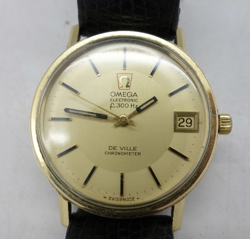 omega electronic f300hz deville chronometer