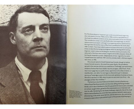 [RAVILIOUS}  The Wood Engravings of Eric Ravilious. Introduction by J.M. Richards.  Limited Edition. pictorial title, photo. 