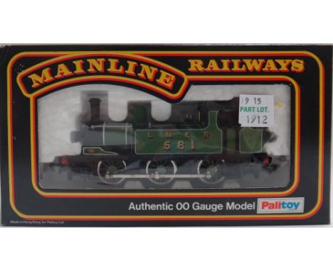 Three mainline 00 gauge locomotives comprising; 'Illustrious', 'Erlestoke Manor' and a Diesel locomotive B.R Maroon, all boxe