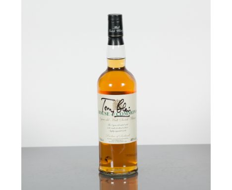HOUSE OF COMMONS WHISKY 
Blended Scotch Whisky, with label signed by Tony Blair M.P. 70cl, 40% volume.  CONDITION REPORT: Goo