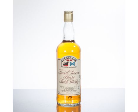 CLYDEBANK 1886 - 1986 SPECIAL RESERVE
Blended Scotch Whisky. Auchentoshan Distillery. 75cl, 40% volume 
RUTHERFORDS PRINCE CH
