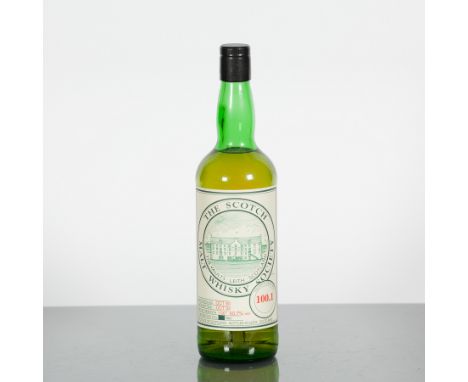 STRATHMILL SMWS 100.1 
Cask strength single Speyside malt whisky, distilled in October 1980 and bottled in October 1992 for t