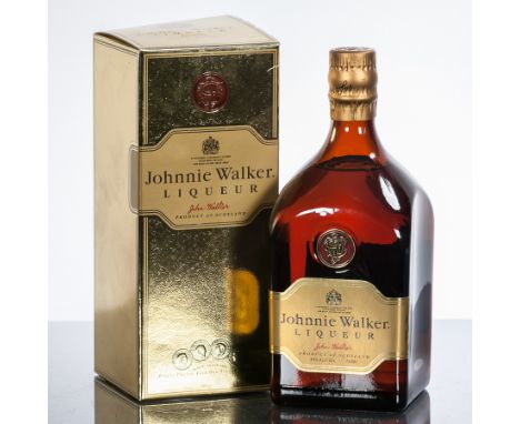 JOHNNIE WALKER LIQUEUR
Blend of 12 year old Scotch whiskies, in carton.
75 cl, 40 % vol. CONDITION REPORT: Very good