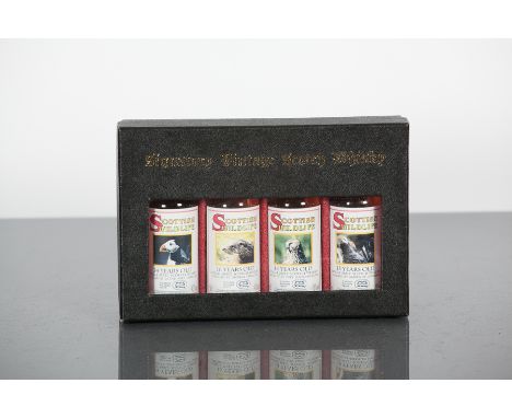 SIGNATORY VINTAGE SCOTTISH WILDLIFE MINIATURE PACKS 
Single Malt Scotch Whisky Miniature packs, by Signatory Vintage with the