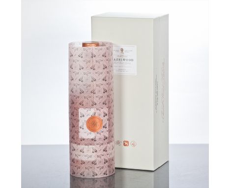 HAZELWOOD JANET SHEED ROBERTS 110TH BIRTHDAY EDITION 
Blended Scotch Whisky, one of a limited edition of 1000 bottles. 70cl, 