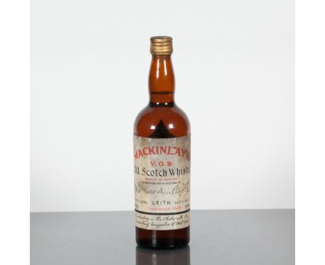 MACKINLAY'S V.O.B.
Label reads, 'Old Scotch Whisky. Product of Scotland. Blended & Bottled In Scotland By Charles MacKinlay D