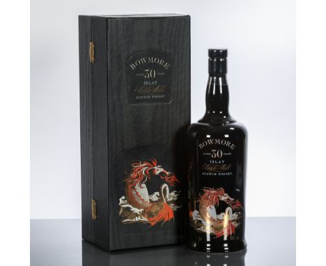 BOWMORE 30 YEAR OLD KRANNA DUBH 
Single Islay Malt Whisky in ceramic bottle. 70cl, 43% volume, in presentation box.  CONDITIO