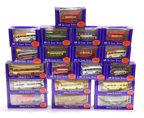 EFE De Luxe Series, a boxed 1:76 scale bus group, to include 15707DL Grey-Green "Tottenham Hotspur V Manchester United", 1510