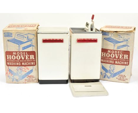 Mettoy Playthings model Hoover washing machine x two, single tub washing machine circa 1950s, # 4400E, comes with working was