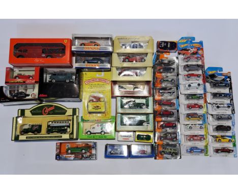 Matchbox, Schuco, Mattel Hot Wheels &amp; similar, a boxed and carded group, to include Schuco VW T1 "Kleinscnittger", Hot Wh