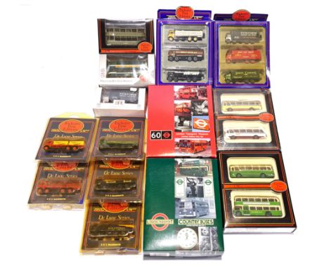 EFE, a boxed 1:76 scale mixed bus, tram &amp; commercial group, to include multi-vehicle sets. See photos. Although unchecked