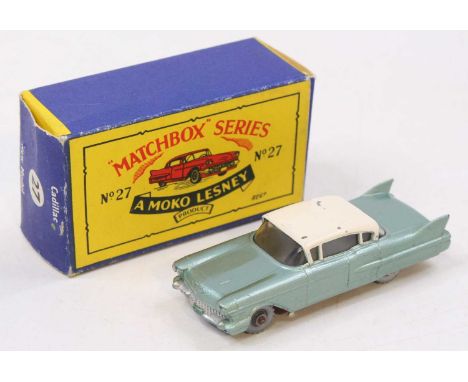 Matchbox Lesney Nr. 27 Cadillac Sixty Special von 1960 (Gebraucht) in Spiez für CHF 7 – mit