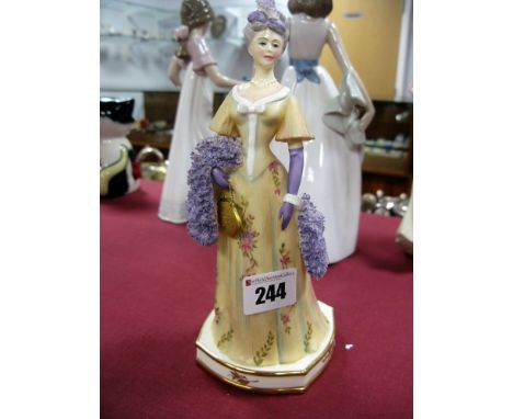 Royal Worcester "Madelaine", from the Victorian Series modelled by Ruth Esther Van Ruyckvelt.