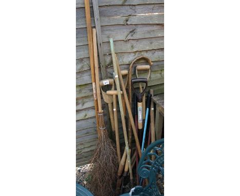 Collection of garden tools