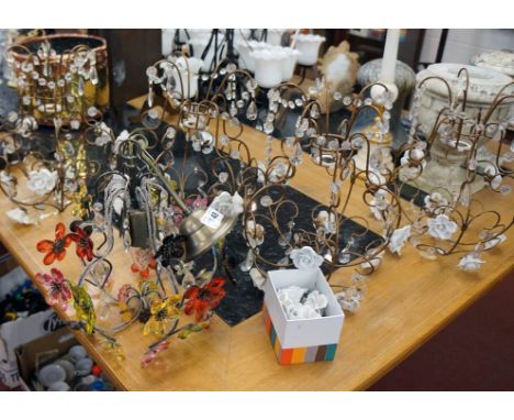 Collection of decorative light fittings