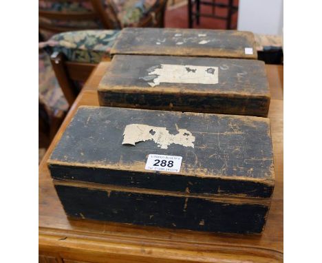 3 boxes of magic lantern slides