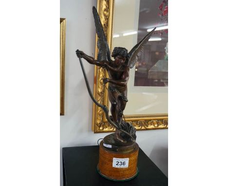 French bronze figure "L'Amour Irresistible"